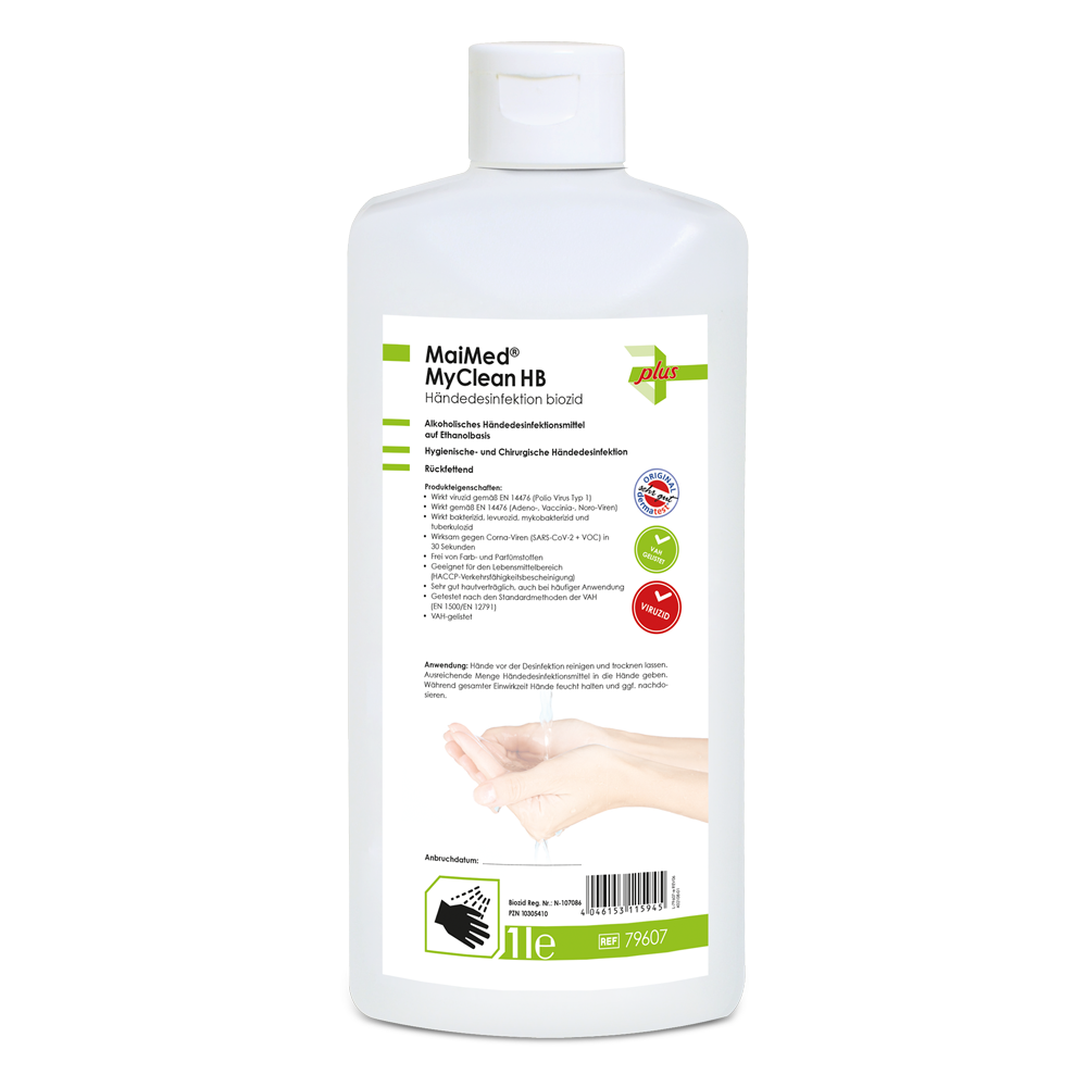 MaiMed MyClean HB désinfection des mains biocide