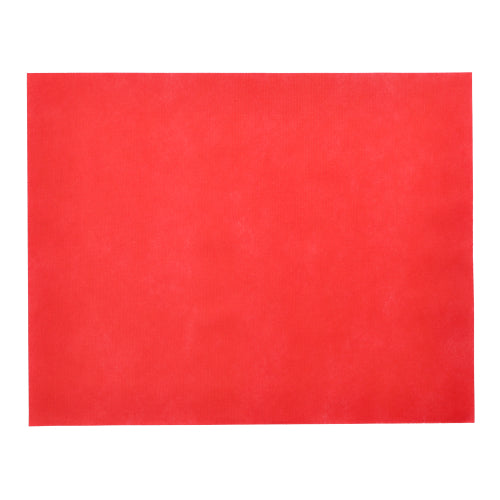 Les sets de table Starpak 100, semblables à du tissu en non-tissé « soft selection » (30x40 cm), en rouge simple, offrent un choix élégant pour une décoration de table stylée ou comme set de table chic - parfaitement mis en scène sur un fond blanc.