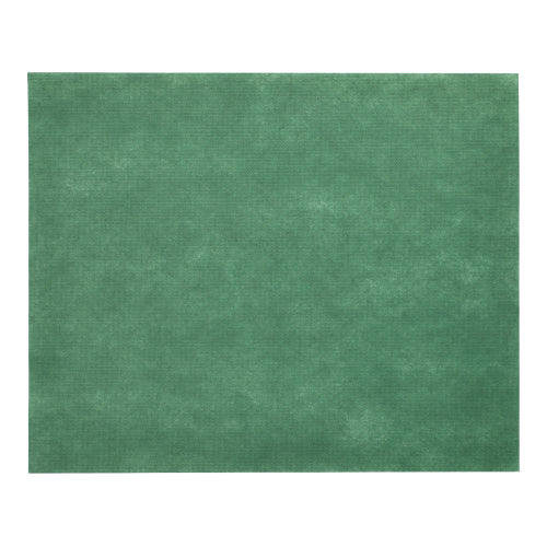 Le set de table Starpak 100, semblable à du tissu, en non-tissé « soft selection » (30x40 cm) séduit par son design vert, subtilement marbré, idéal pour une décoration de table élégante ou des sets de table stylés. Ici illustré sur fond blanc. Marque : Starpak.