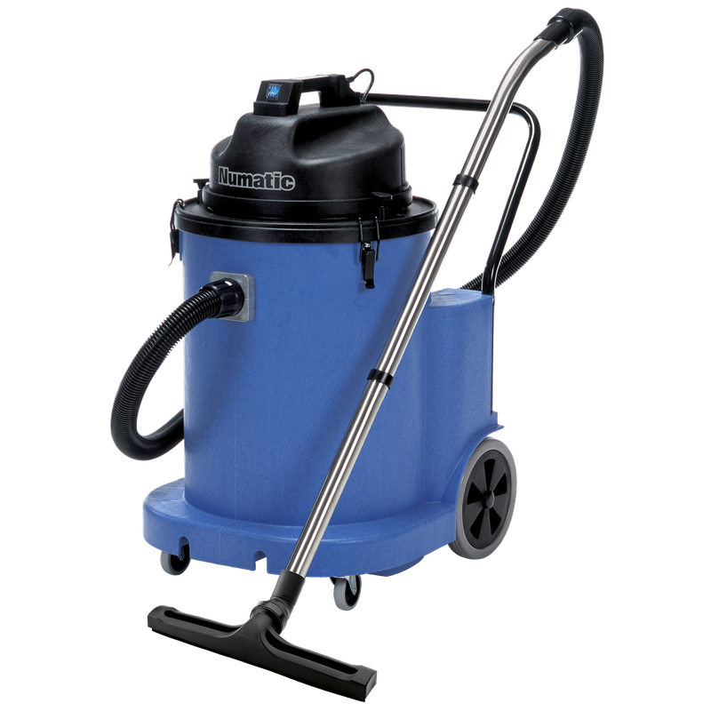 Aspirateur à eau Numatic WVD1800AP-2 avec pompe submersible, bleu, avec jeu d'accessoires BS7 38 mm | Paquet (1 pièce)