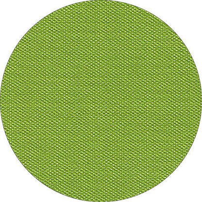 Un motif circulaire en tissu vert clair montre la texture de la nappe Starpak, semblable à du tissu, Vlies "soft selection plus" - idéal pour une nappe durable, semblable à du tissu.