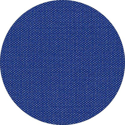 Le gros plan de la nappe Starpak, semblable à du tissu, Vlies "soft selection plus" montre sa structure densément tissée et résistante dans un cadre rond - une nappe élégante et durable de Starpak.