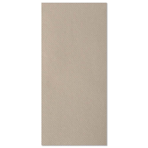 Beige PAPSTAR 50 servetten "ROYAL Collection" 1/8-vouw 40 x 40 cm van de PAPSTAR GmbH, met subtiele structuurlook en nette randen, van bovenaf bekeken – perfect als elegante tafeldecoratie voor elke ruimte.