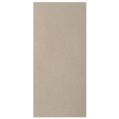 Beige PAPSTAR 50 servetten "ROYAL Collection" 1/8-vouw 40 x 40 cm van de PAPSTAR GmbH, met subtiele structuurlook en nette randen, van bovenaf bekeken – perfect als elegante tafeldecoratie voor elke ruimte.