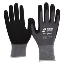 NITRAS FLEXIBLE FIT, montagehandschoenen, grijs/zwart