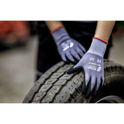 NITRAS FLEXIBLE FIT, montagehandschoenen, grijs/zwart