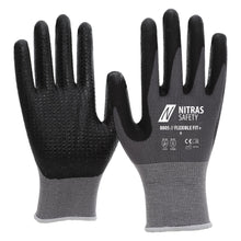 NITRAS FLEXIBLE FIT+, montagehandschoenen, grijs/zwart
