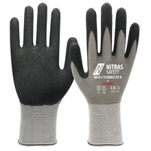 NITRAS FLEXIBLE FIT K, montagehandschoenen, grijs/zwart