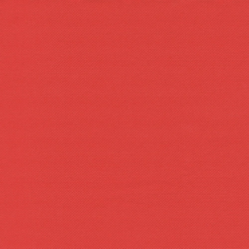 Un gros plan d'une surface rouge unie et lisse, probablement des serviettes « ROYAL Collection » 1/4 pli (40 x 40 cm) de PAPSTAR GmbH, avec un éclairage uniforme et sans motifs visibles, mettant en valeur le matériau de haute qualité.