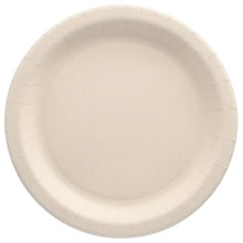 L'assiette PAPSTAR 50, résidus agricoles "pure" ronde blanche de la PAPSTAR GmbH est une assiette jetable simple, ronde et blanche avec un bord cannelé - une option écologique pour servir des plats.