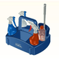Le panier de nettoyage et de transport iTray de DR.SCHNELL pour 4 pulvérisateurs de DR.SCHNELL GmbH & Co. KGaA offre de la place pour plusieurs bouteilles pulvérisatrices, produits de nettoyage et accessoires - parfaitement organisé pour des utilisations professionnelles.