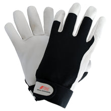 NITRAS DEXTER WINTER, mechanische handschoenen, grijs/zwart