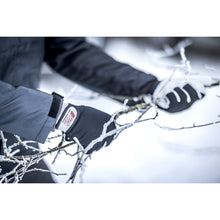 NITRAS DEXTER WINTER, mechanische handschoenen, grijs/zwart