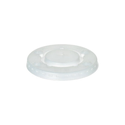 De Starpak 150 deksel PS is een transparante, ronde polystyreen deksel (Ø 9 cm, 1 cm hoog) met kruissleufopening, gestructureerde greeprand en vier gelijkmatig verdeelde inkepingen. Verpakkingsinhoud: 150 stuks.