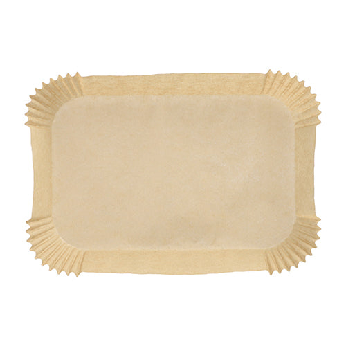 Les 100 papiers de cuisson pour friteuses à air chaud carrés de la société PAPSTAR sont des papiers de cuisson rectangulaires, non blanchis, antiadhésifs avec des bords ondulés - idéals pour les friteuses à air chaud.