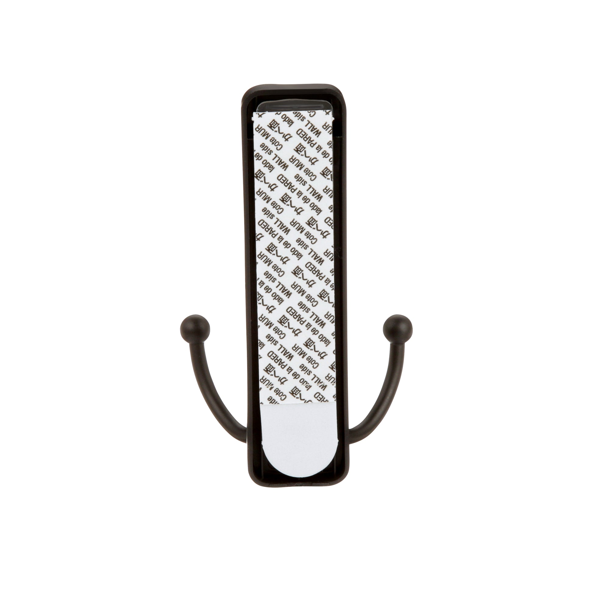 Der Command™ Großer Badezimmer-Doppelhaken von 3M Deutschland GmbH in Nickel satiniert bietet zwei Arme und haftet dank großer Strips ohne Bohren - ideal als Handtuchhaken im Bad.