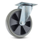 Numatic PU zwenkwielen, 200 mm, grijs | Pak (1 stuk)