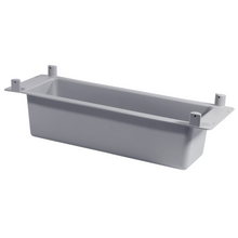 Numatic storage tray narrow for attaching TopBox, gray | Pak (1 stuk)