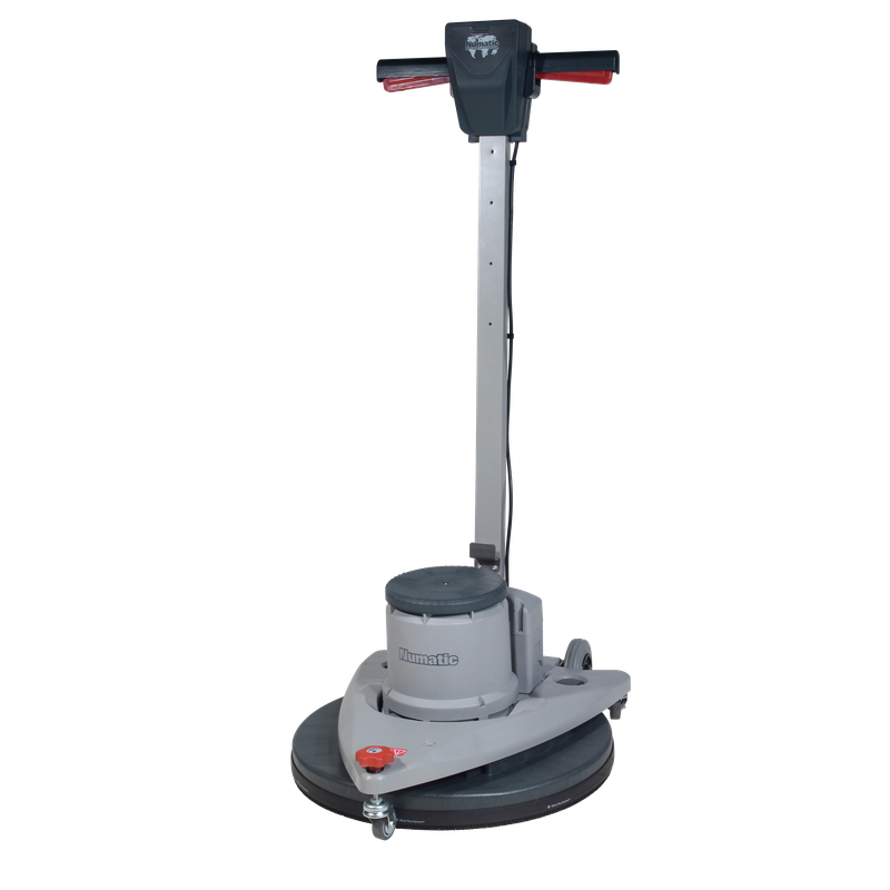 Numatic eenschijfsmachine HNS1550G, grijs/grafiet, 508 mm, 1500 tpm. inclusief rijplaat | Pak (1 stuk)