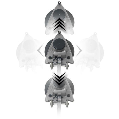 Numatic eenschijfsmachine HNS1550G, grijs/grafiet, 508 mm, 1500 tpm. inclusief rijplaat | Pak (1 stuk)