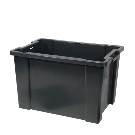 Grande boîte de rangement Numatic noire, reflo pour chariots de ménage PM | Paquet (1 pièce)