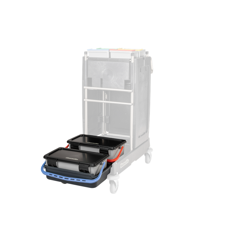 Numatic SRK 25 - 2 x Mopmatic mopbox MK1 en kom voor MK1 zwart incl. bevestigingsschroef | Pak (1 stuk)