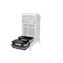 Numatic SRK 25 - 2 x Mopmatic mopbox MK1 en kom voor MK1 zwart incl. bevestigingsschroef | Pak (1 stuk)