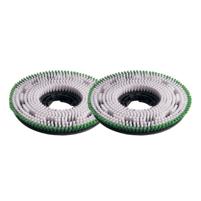 Numatic 2 x brosses à récurer 220 mm (NUC244NX/TTB420) | Paquet (1 pièce)