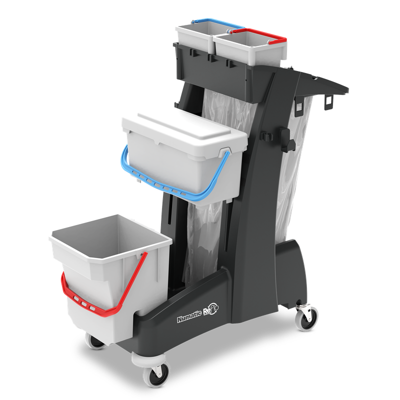 Numatic dubbele mobiele bak MultiMatic MM-8 | Pak (1 stuk)