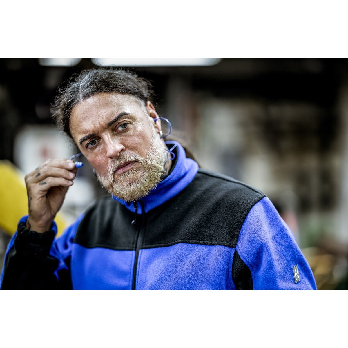 NITRAS MUTE PLUGS, bouchons de protection auditive, bleu, EN 352-2 métal | Paquet (48 pièces)