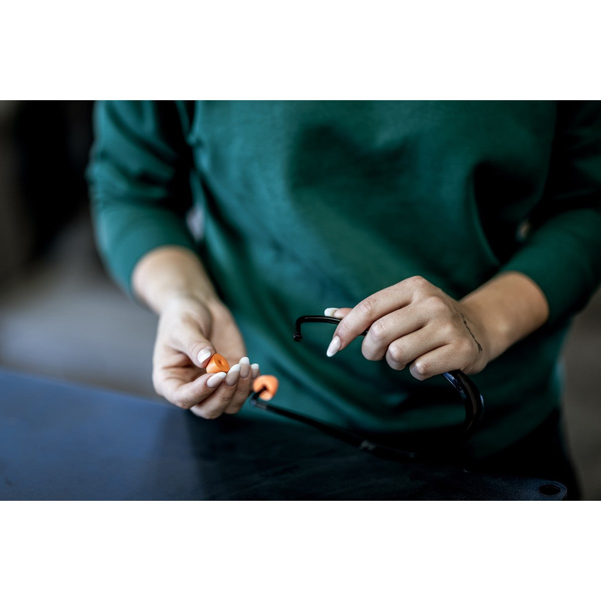 NITRAS oordopjes, oranje, EN 352, polybag à 5 paar | Pak (1 stuk)