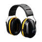 NITRAS MUTE DEFENDER PRO, cache-oreilles, noir / jaune, plastique EN 352-1 | Paquet (1 pièce)