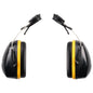 NITRAS MUTE DEFENDER PRO, cache-oreilles, noir / jaune, plastique EN 352-3 | Paquet (1 pièce)