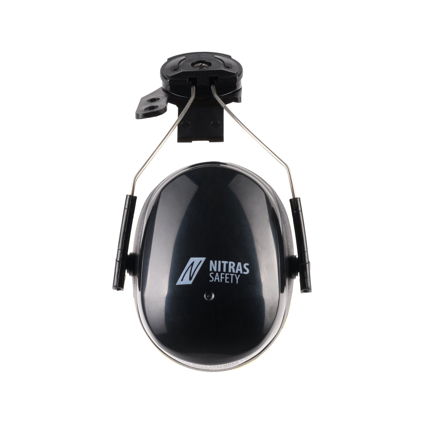 NITRAS MUTE DEFENDER PRO, cache-oreilles, noir / jaune, plastique EN 352-3 | Paquet (1 pièce)