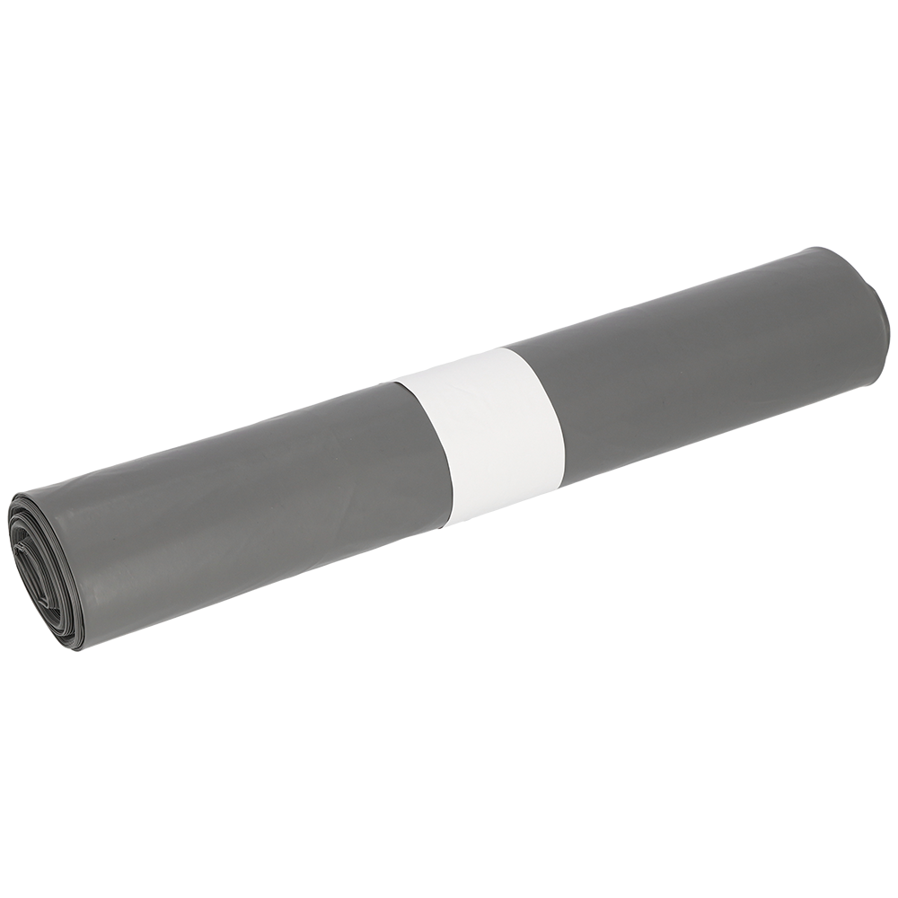 Un rouleau DEISS 94031 (575x600x0,05 mm, gris, 25 pièces) de EMIL DEISS KG, avec une bande de papier blanc, idéal pour les travaux de rénovation et illustré sur un fond blanc simple.