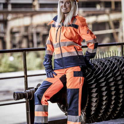 NITRAS MOTION TEX VIZ, veste softshell haute visibilité