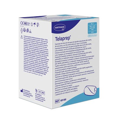 Telaprep No. 3 grand, P 1000x4 non stérile | Paquet (4000 pièces)