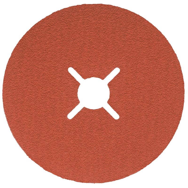 3M™ Cubitron™ II Fiberschijf 987C, 125 mm x 22 mm, 80+, gesleufd | Pak (25 stuks)