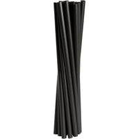 Un paquet de 250 pailles réutilisables noires (19 cm, ø 6 mm) en PP, proposé par Abena Re-Seller GmbH, constitue une alternative durable pour boire dans le respect de l'environnement.