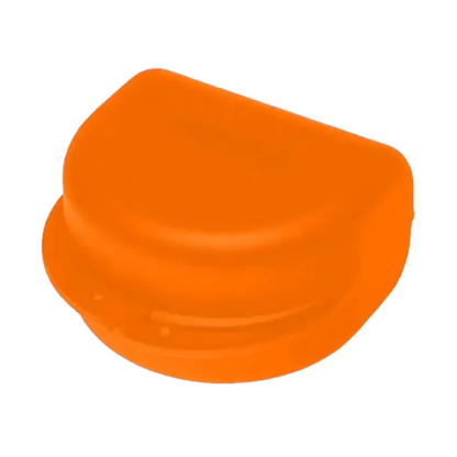 La boîte à appareils dentaires AMPri PP pour adultes, avec des dimensions de 80x80x45 cm, est une solution de rangement idéale pour les petites pièces grâce à sa construction en plastique orange en polypropylène. Ce conteneur de la société AMPri Handelsgesellschaft mbH dispose d'un couvercle rabattable et est généralement utilisé pour le stockage des travaux orthodontiques. La surface lisse et brillante de la boîte fermée contribue à son attrait, et elle est disponible en plusieurs couleurs par lot de dix.