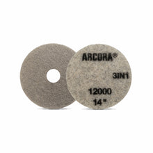 ARCORA SUNSHINE ProPAD 3-en-1 : tampon de nettoyage et de polissage gris
