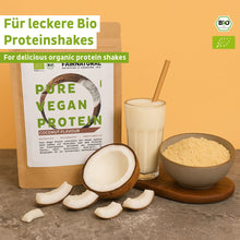 Poudre de protéine vegan bio noix de coco sans soja