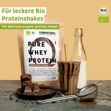 Biologische weiproteïnepoeder chocolade