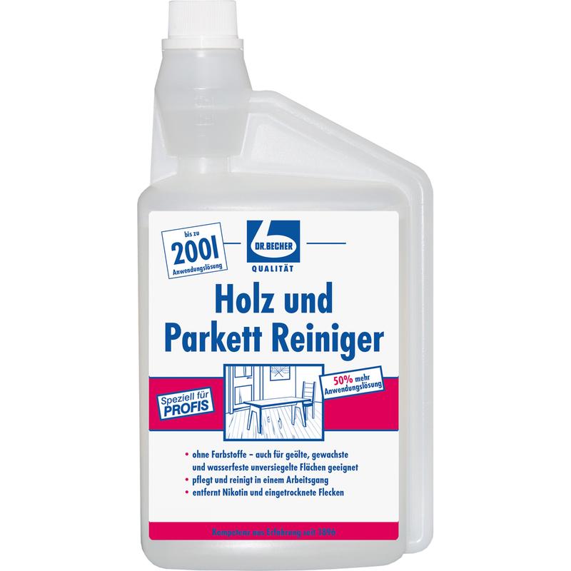 Dr. Becher Nettoyant en bois et en parquet -1 litre | Bouteille (1000 ml)