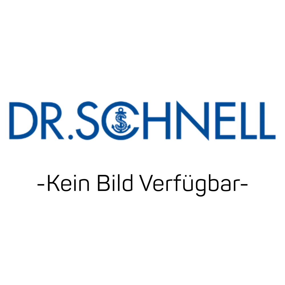 Das Bild zeigt das Logo der DR.SCHNELL GmbH & Co. KGaA Logo mit einem Anker im "C" und "-Kein Bild Verfügbar-" darunter, das häufig für die Dr. Schnell Schlüssel für Verschlussblende Spender 1.000 ml Euroflasche verwendet wird. Der Hintergrund ist weiß.
