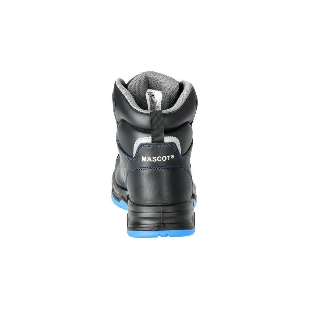 Bottes de sécurité S3 à lacets Bottes de sécurité Chaussures de sécurité S3, noir/bleu grain