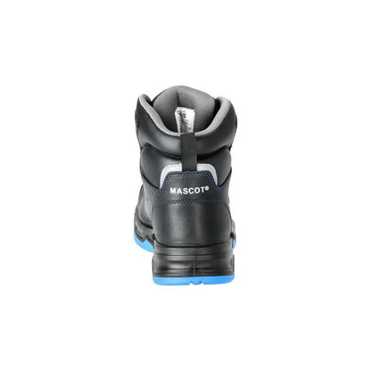 Bottes de sécurité S3 à lacets Bottes de sécurité Chaussures de sécurité S3, noir/bleu grain