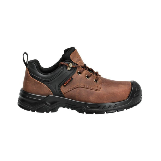 Veiligheidsschoenen S3S, veiligheidsschoenen met veters S3S, notenbruin/zwart