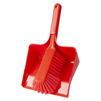 De VEEGSET, ONGEKLEUFD, ø0,25 mm, ZACHT, 350 mm van Haug Bürsten KG beschikt over een borstel met zachte haren en bijpassende ergonomische handgrepen – perfect voor een effectieve vloerreiniging.