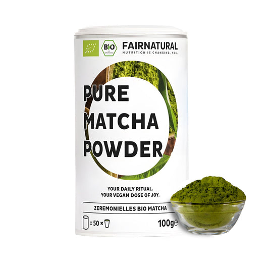 Poudre de matcha bio de cérémonie